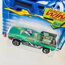 2002 Hot Wheels Spares 'n Strikes Rodger Dodger 061 verde metálico 5SP