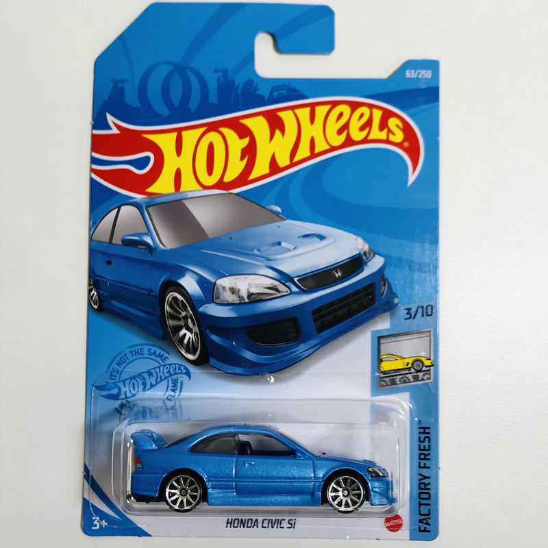 2021 Hot Wheels Factory Fresh Honda Civic Si celeste 10SP