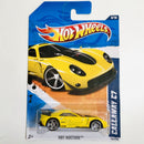 2011 Hot Wheels Hot Auction Callaway C7 amarillo PR5