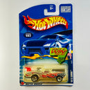 2002 Hot Wheels Star Spangled 68 El Camino Chevrolet 082 blanco 5SP base ZAMAC