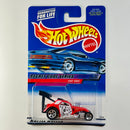 2000 Hot Wheels Secret Code Series Fiat 500C rojo 5SP base ZAMAC Blíster 90s