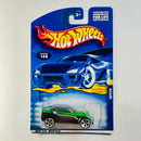 2000 Hot Wheels Jeep Jeepster 140 verde 5DOT