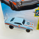 2019 Hot Wheels HW Speed Graphics GULF 68 Chevy Nova celeste MC5