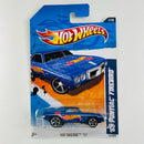 2011 Hot Wheels HW Racing 69 Pontiac Firebird azul metálico MC5