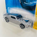 2007 Hot Wheels New Models Kmart Collector's Day Exclusive 70 Pontiac Firebird plata metálico PR5