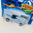 2002 Hot Wheels Corvette SR-2 216 celeste metálico 5SP