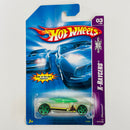 2007 Hot Wheels X-Raycers Phastasm blanco PR5 base ZAMAC