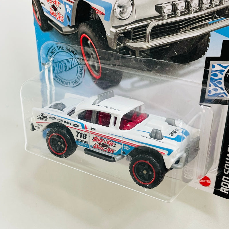 2020 Hot Wheels Rod Squad Big Air Bel Air Chevrolet blanco BAJA5 Primera Edición