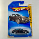2010 Hot Wheels New Models 09 Cadillac CTS-V negro metálico 10SP