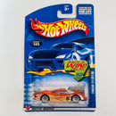 2002 Hot Wheels Porsche 911 GT1-98 135 naranja metálico LW