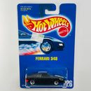 1995 Hot Wheels Ferrari 348 226 negro metálico 5SP