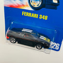 1995 Hot Wheels Ferrari 348 226 negro metálico 5SP