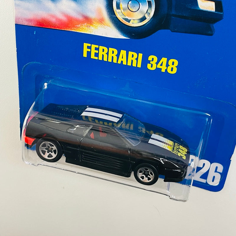1995 Hot Wheels Ferrari 348 226 negro metálico 5SP