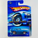 2006 Hot Wheels Red Line 1969 Pontiac Firebird 100 azul metálico Redline 5SP