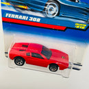 1998 Hot Wheels Ferrari 308 816 rojo metálico 5SP