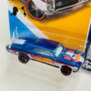 2012 Hot Wheels HW Racing 67 Pontiac GTO azul metálico MC5