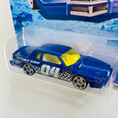 2010 Hot Wheels Race World 84 Pontiac azul PR5