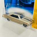 2007 Hot Wheels New Models 66 Chevy Nova dorado metálico PR5