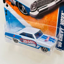 2011 Hot Wheels HW Racing 66 Chevy Nova blanco PR5