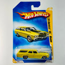 2009 Hot Wheels New Models 70 Chevelle SS Wagon amarillo 5SP