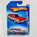 2010 Hot Wheels HW City Works Custom 66 GTO Wagon Pontiac rojo metálico 5SP