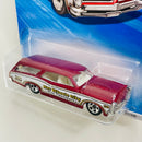 2010 Hot Wheels HW City Works Custom 66 GTO Wagon Pontiac rojo metálico 5SP
