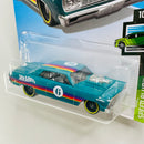 2019 Hot Wheels Speed Blur 64 Chevy Chevelle SS celeste DD8