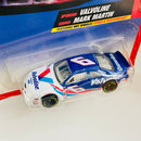 1997 Hot Wheels Pro Racing NASCAR Mark Martin 6 Valvoline Ford Thunderbird azul con blanco Goodyear 10SP