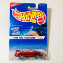 1996 Hot Wheels First Editions 1996 Mustang GT rojo 3SP