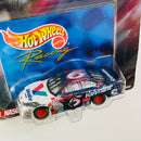 1999 Hot Wheels Pro Racing Premium Trading Paint Edition 1/15,000 NASCAR Mark Martin 6 Valvoline Ford Taurus azul con blanco Llantas de Goma Goodyear