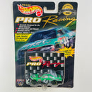 1998 Hot Wheels Pro Racing Premium Trading Paint Collector Edition NASCAR Wally Dallenbach 46 First Union Chevrolet Monte Carlo verde con negro Llantas de Goma Goodyear