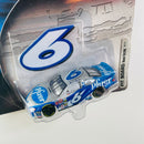 2001 Hot Wheels Racing Pit Board NASCAR Mark Martin 6 Pfizer Ford Taurus azul con plata Goodyear 10SP con Sticker