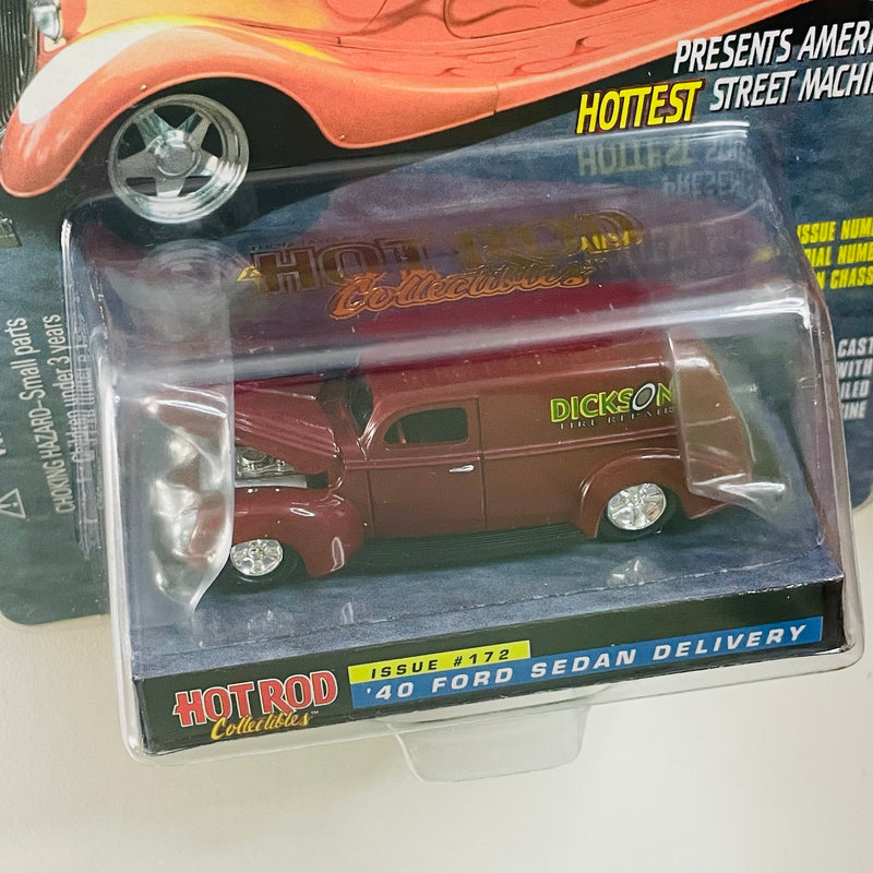 1999 Racing Champions Hot Rod Collectibles Limited Edition 1/9,999 40 Ford Sedan Delivery rojo Llantas de Goma