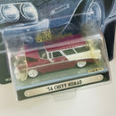 1999 Racing Champions Mint 10 Years Limited Edition 1/9,999 56 Chevy Nomad rojo Llantas de Goma
