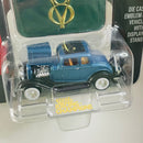 1997 Racing Champions Mint Motor Trend Magazine Limited Edition 1/19,997 1932 Ford Coupe V8 azul Llantas de Goma
