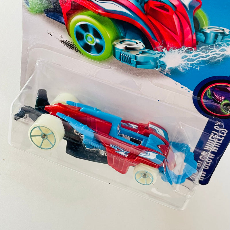 2016 Hot Wheels HW Glow Wheels Wattzup rojo OH5