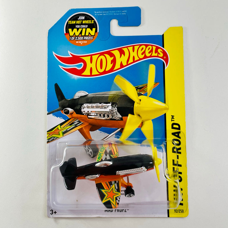 2015 Hot Wheels HW Off-Road Mad Propz negro 5SP