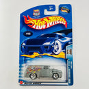 2003 Hot Wheels Work Crewsers 1956 Ford 145 gris metálico 5SP