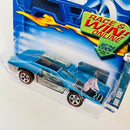 2002 Hot Wheels Red Lines Side Kick 105 azul metálico Redline 5SP
