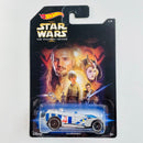 2014 Hot Wheels Star Wars I The Phantom Menace Gearonimo plata PR5