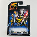 2014 Hot Wheels Star Wars Rebels Jet Threat 3.0 blanco OH5