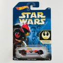 2015 Hot Wheels Star Wars Factions Resistance Fast Felion gris PR5