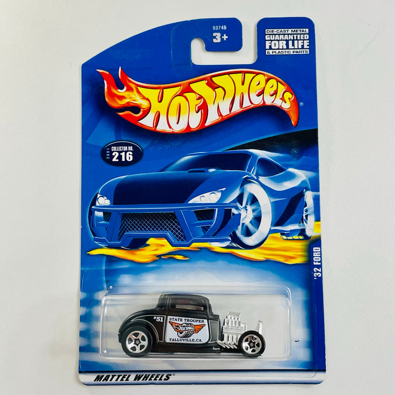 2001 Hot Wheels 32 Ford 216 negro 5SP