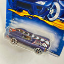 2002 Hot Wheels Jaguar D-Type 209 morado metálico 5DOT