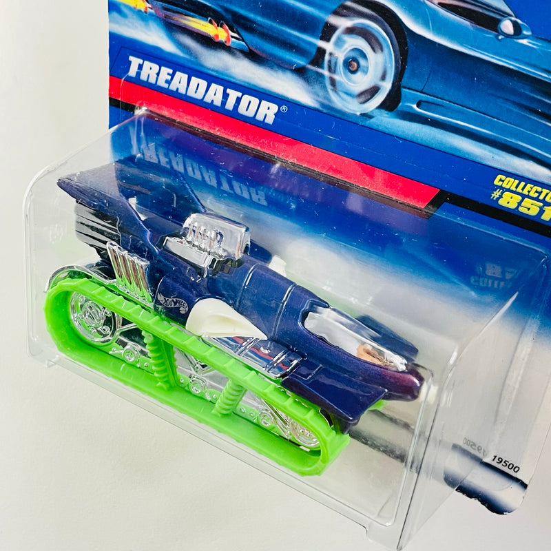 1998 Hot Wheels Treadator 851 azul metálico MGW