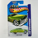 2013 Hot Wheels HW Showroom Purple Passion verde metálico 5SP