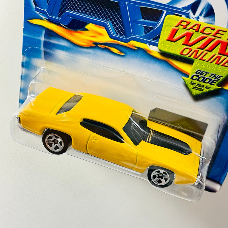 2002 Hot Wheels 71 Plymouth GTX 116 amarillo 5SP