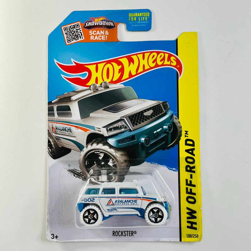 2015 Hot Wheels HW Off-Road Rockster blanco 5SP