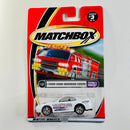 2001 Matchbox Daddy's Dreams 1999 Ford Mustang Coupe blanco