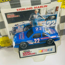 1991 Racing Champions Stock Car NASCAR Sterling Marlin 22 Maxwell House Ford Thunderbird azul